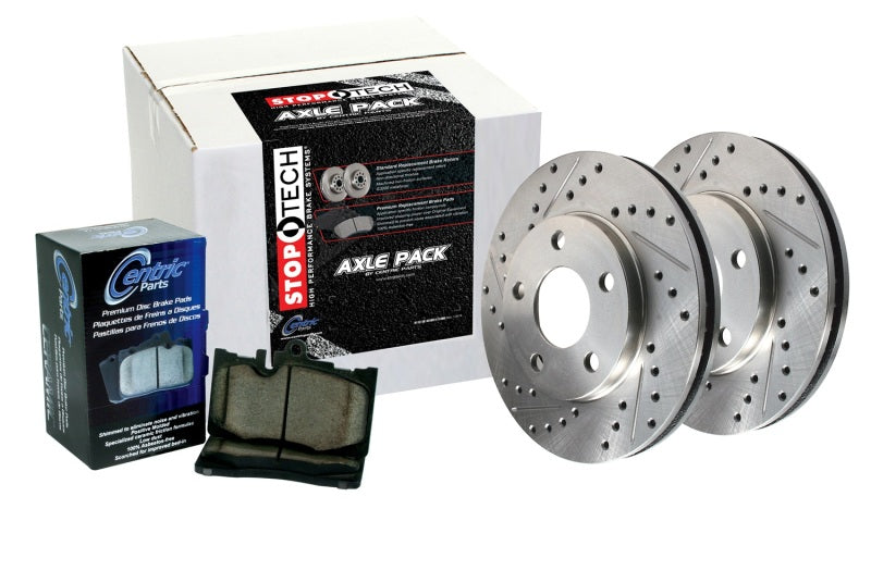 Sport Axle Pack, Drilled & Slotted, Rear-thumbmail-1