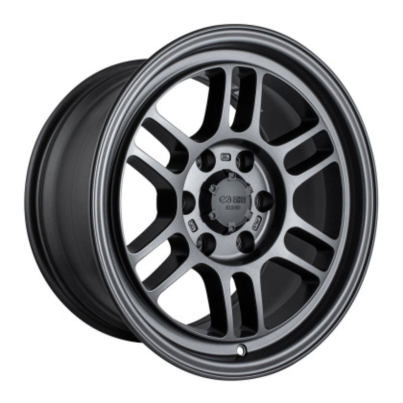Enkei PF05 15x8 4x100 +25mm Offset Dark Silver Wheel-thumbmail-1