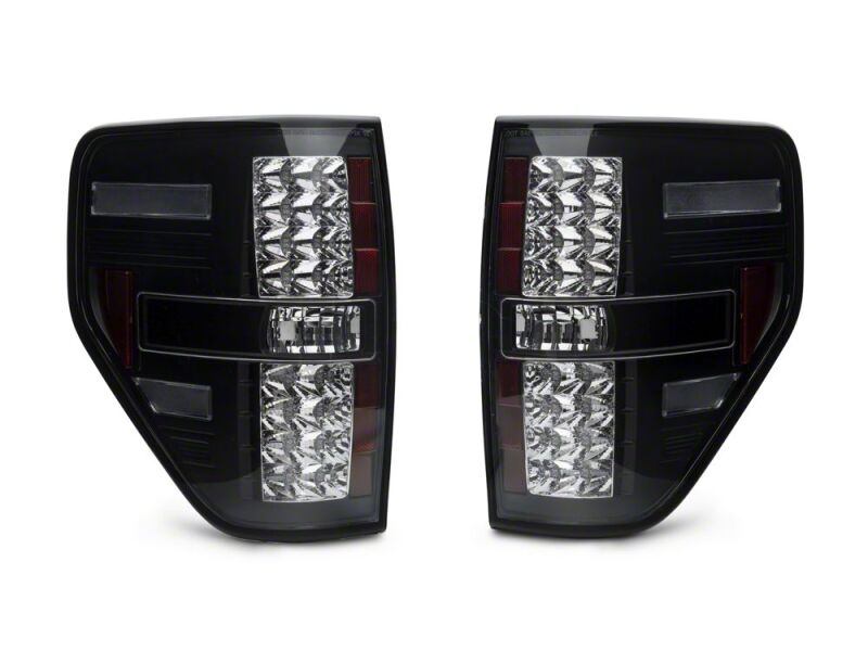 Raxiom 09-14 Ford Styleside Axial Series Black LED Tail Lights-thumbmail-4