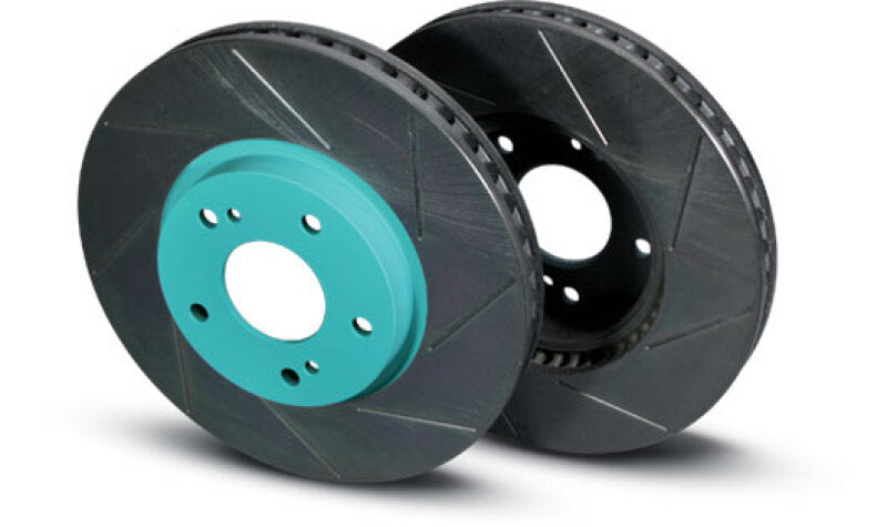 Project Mu SCR Rotor Rear - Mitsubishi Lancer Evolution CP9A/CT9A Green-thumbmail-1