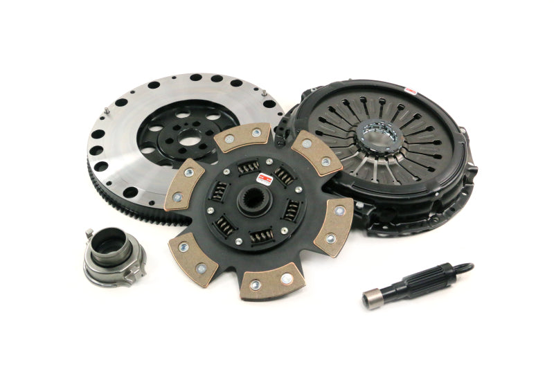 Comp Clutch 89-02 NIssan Skyline Stage 4 - 6 Pad Sprung Ceramic Clutch Kit-thumbmail-1