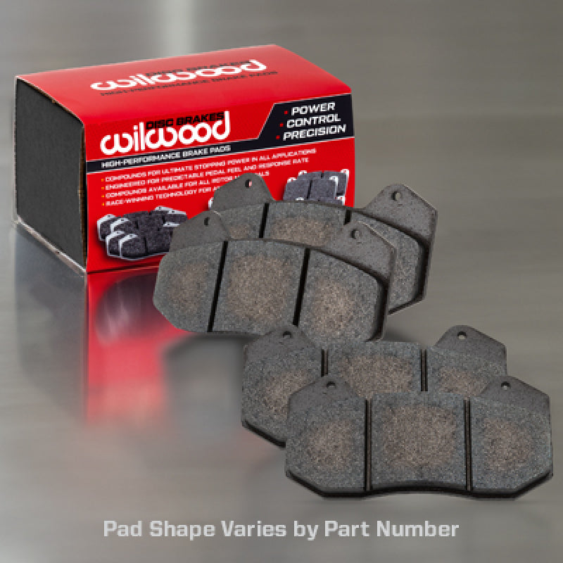 Wilwood pad D1666-10 street perf axle set