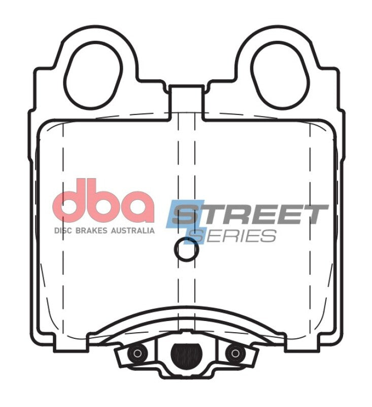 DBA 01-05 Lexus IS300 Street Series Rear Brake Pads-thumbmail-4