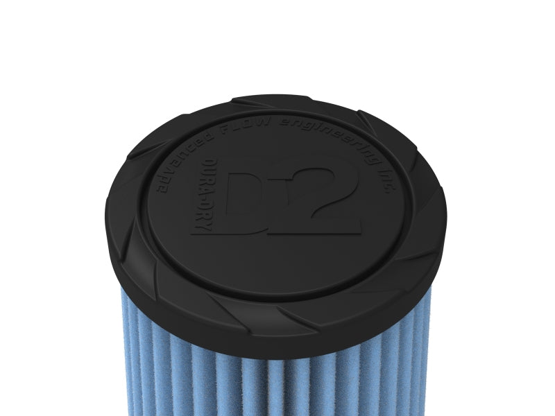 aFe POWER Universal Clamp-On Air Filter w/ D2 Dura-Dry Media - 3-1/2in F x 5in B x 3-1/2in T x 8in H-thumbmail-3