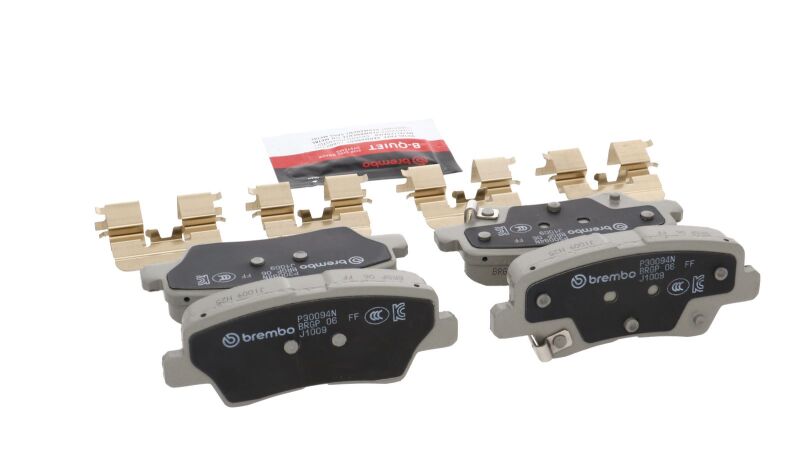Brembo OE 2017 Hyundai Elantra/18-22 Ioniq/18-19 Sonata/16-17 Veloster Ceramic Brake Pad - Rear-thumbmail-7