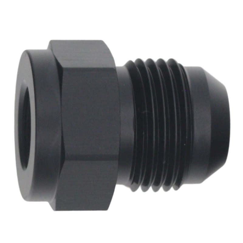 DeatschWerks 6AN Female Flare to 10AN Male Flare Expander - Anodized Matte Black-thumbmail-1