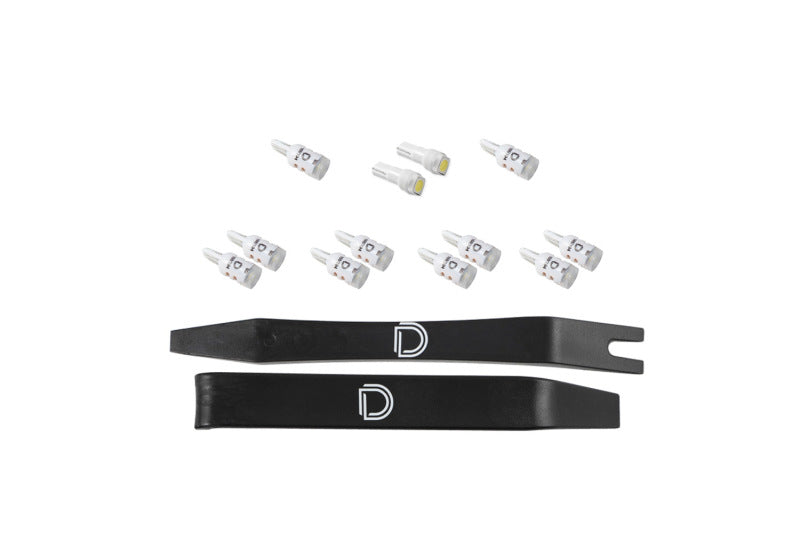 Diode Dynamics 14-19 Toyota Highlander Interior LED Kit Cool White Stage 2-thumbmail-1
