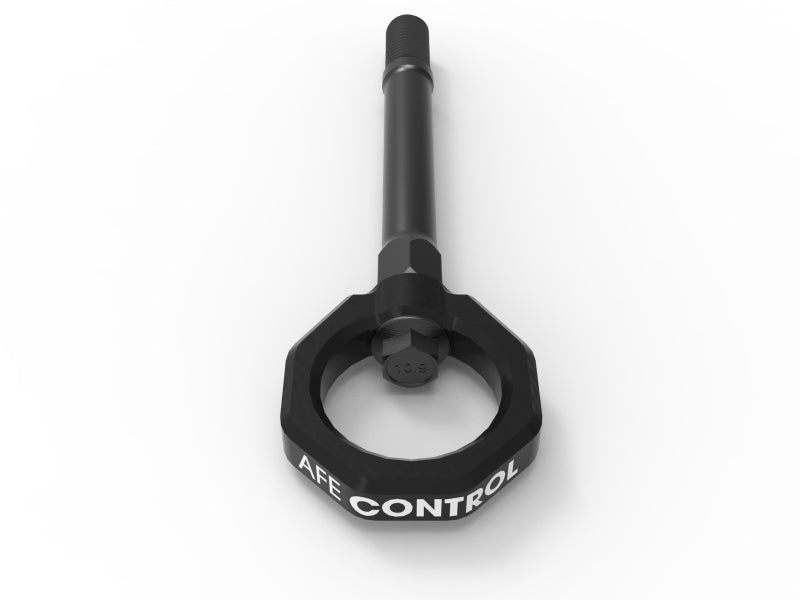 aFe 20-24 Chevrolet Corvette Control Front Tow Hook (Black)-thumbmail-4
