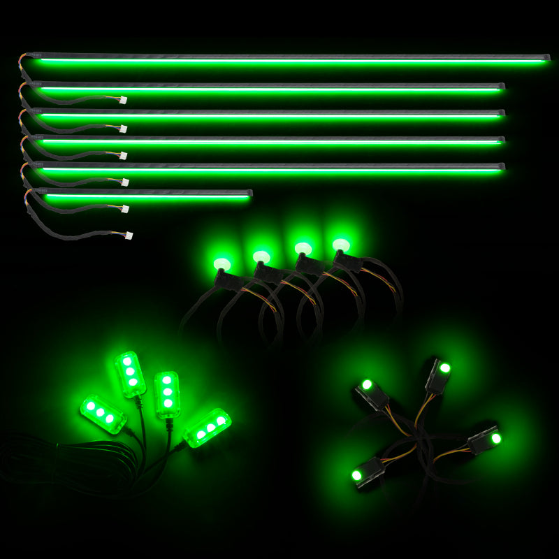 Oracle Lighting Dynamic Colorshift 18 Piece Universal Full LED Interior Dash Board Kit-thumbmail-5