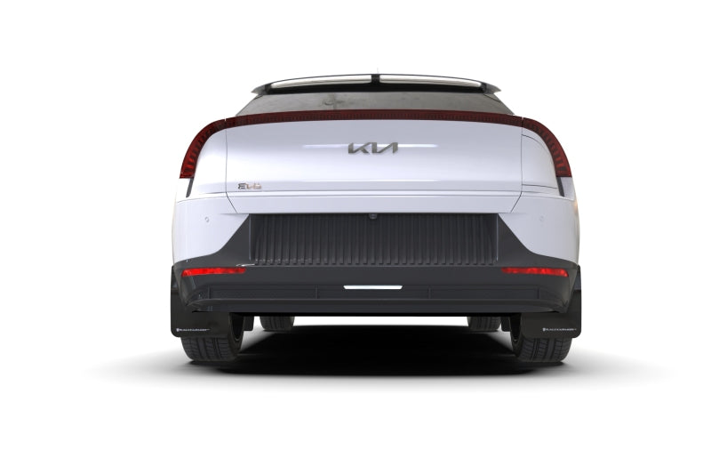 Rally Armor 22-23 Kia EV6 Black UR Mud Flap Dark Grey Logo-thumbmail-1