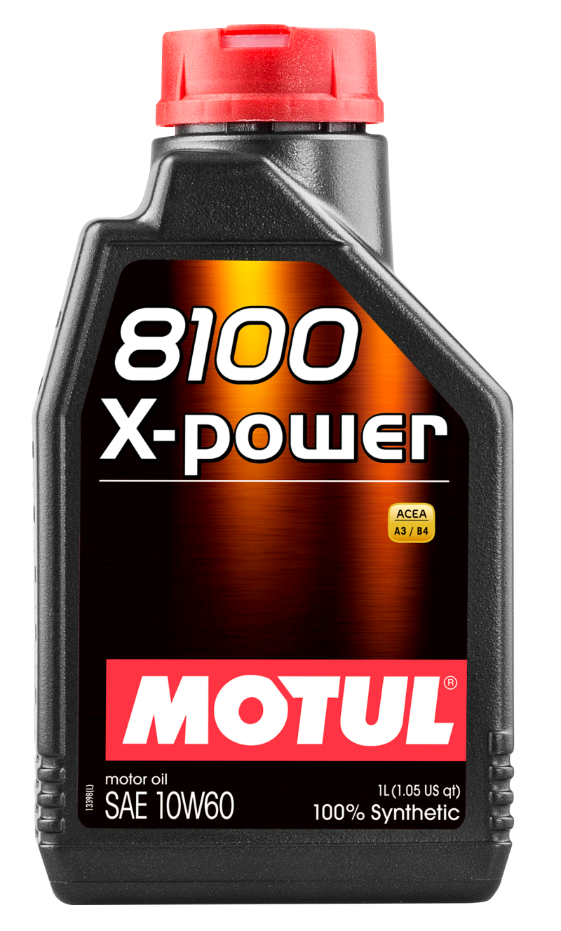 Motul 1L Synthetic Engine Oil 8100 10W60 X-Power - ACEA A3/B4-thumbmail-2
