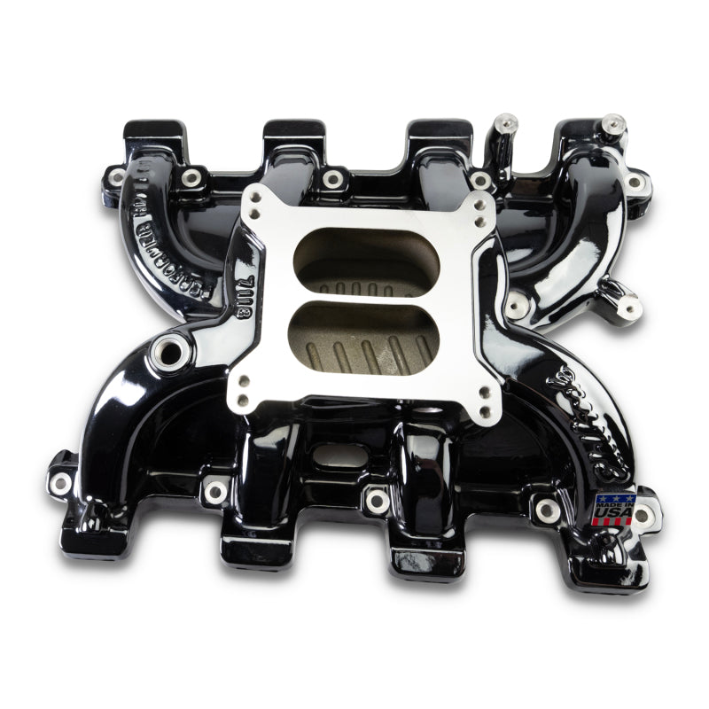 Edelbrock Chevy LS1 Performer RPM Intake Manifold Only - Black Plasma Finish-thumbmail-1