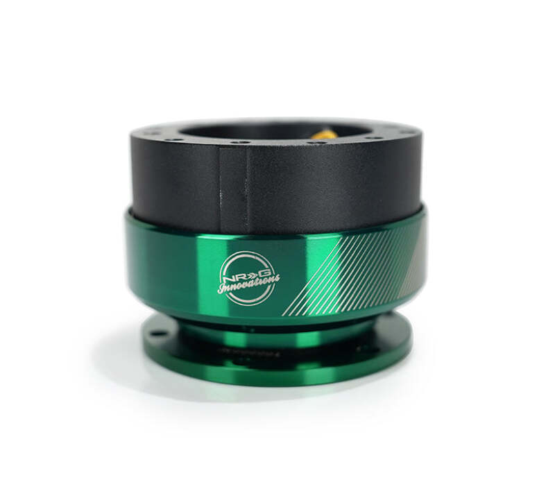 NRG Quick Release Gen 2.0 -  20 Year Anniversary Black Body / Emerald Ring-thumbmail-2