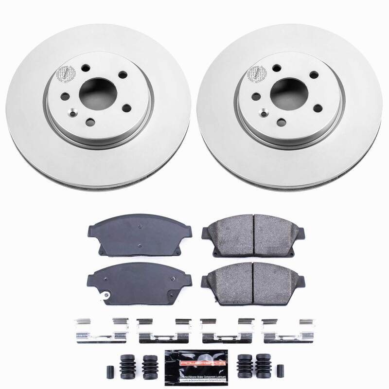 Power Stop 15-17 Chevrolet Trax Front Z23 Coated Brake Kit-thumbmail-1