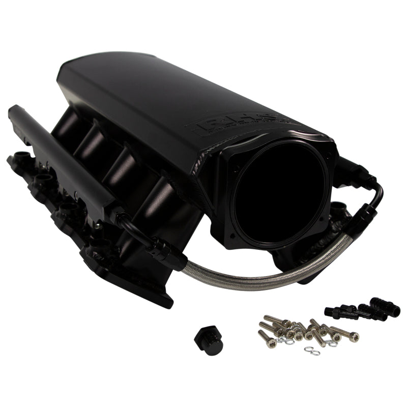 Fast Intake Manifold, Rhs Sheet Met Al, Ls Cathedral Port, Black W/ Fuel Rail Kit-thumbmail-4