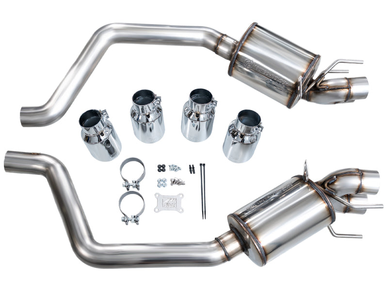 AWE Tuning C6 Chevrolet Corvette Z06/ZR1 Touring Edition Axle-back Exhaust w/ Chrome Silver Tips-thumbmail-11