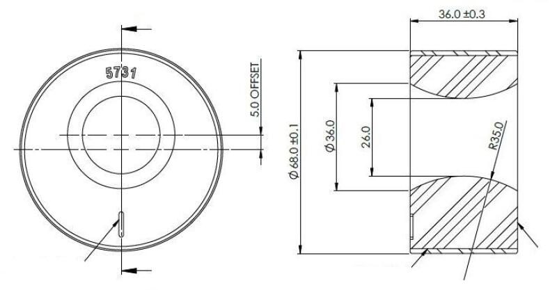 SuperPro 19-23 Hyundai Santa Fe Lmtd Front Control Arm Lower Inner Rear Bushing Kit - Double Offset-thumbmail-3