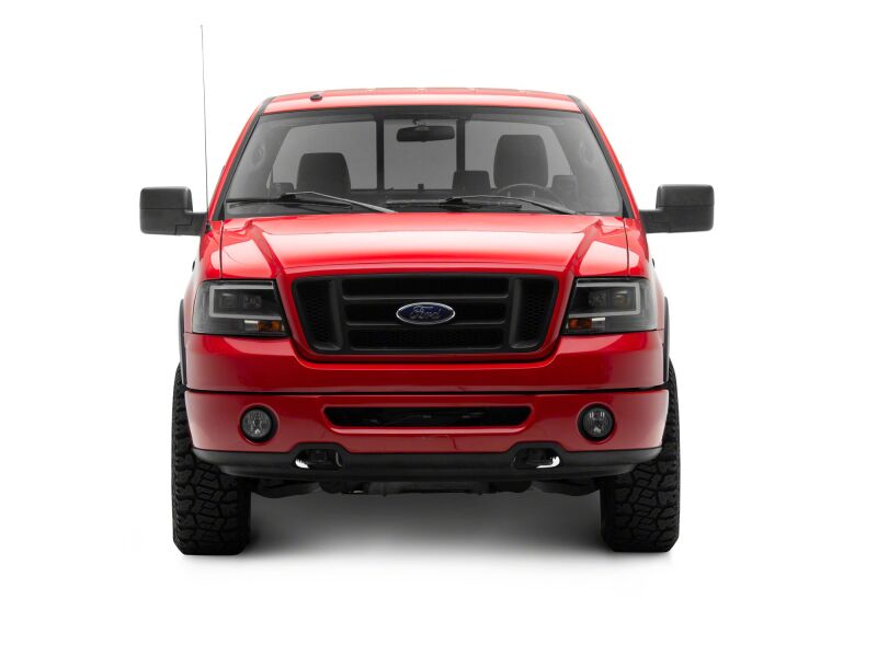 Raxiom 04-08 Ford F-150 Axial Series Projector Headlights- Black Housing- Clear Lens-thumbmail-2