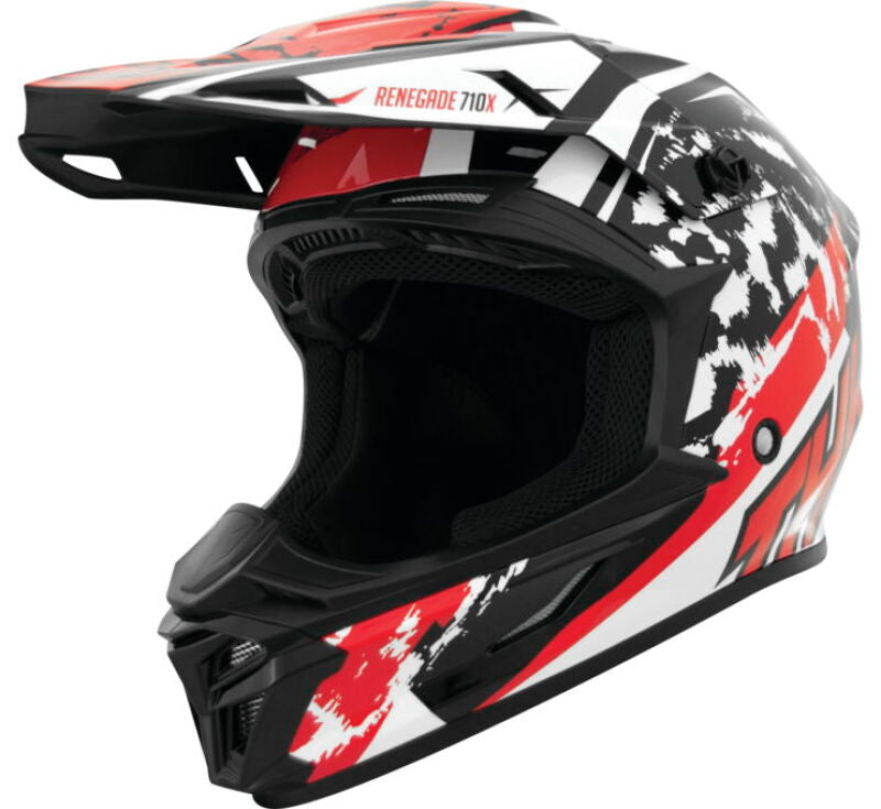 THH Helmets T710X Renegade Wht/Red Xs