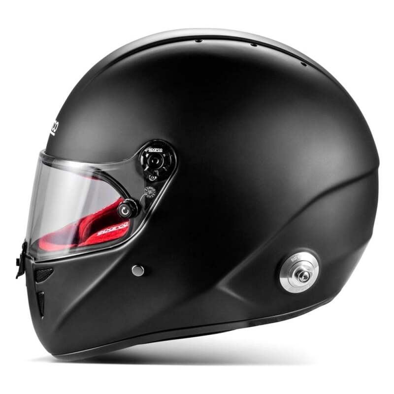 SPARCO Stealth RF Helmet - X Large - Matte Black/Red-thumbmail-2