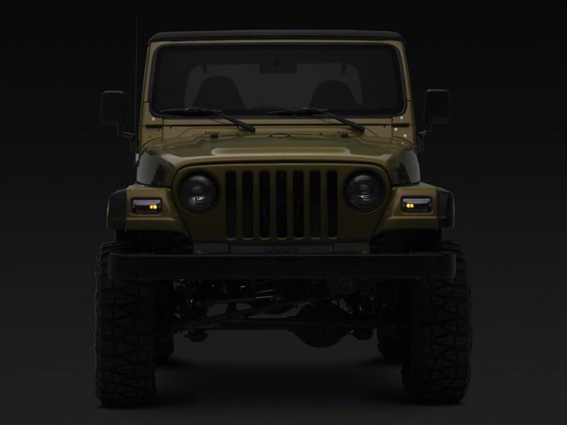 Raxiom 97-06 Jeep Wrangler TJ Axial Series LED Sequential Cornering Lights- Clear-thumbmail-3