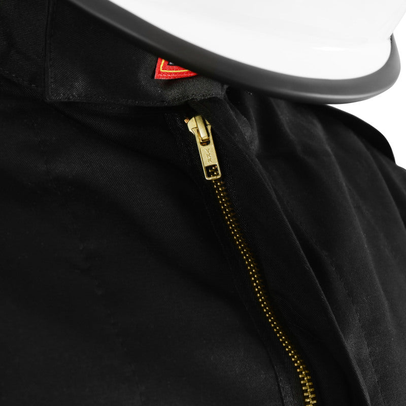 RaceQuip Black SFI-5 Jacket - Medium Tall-thumbmail-2