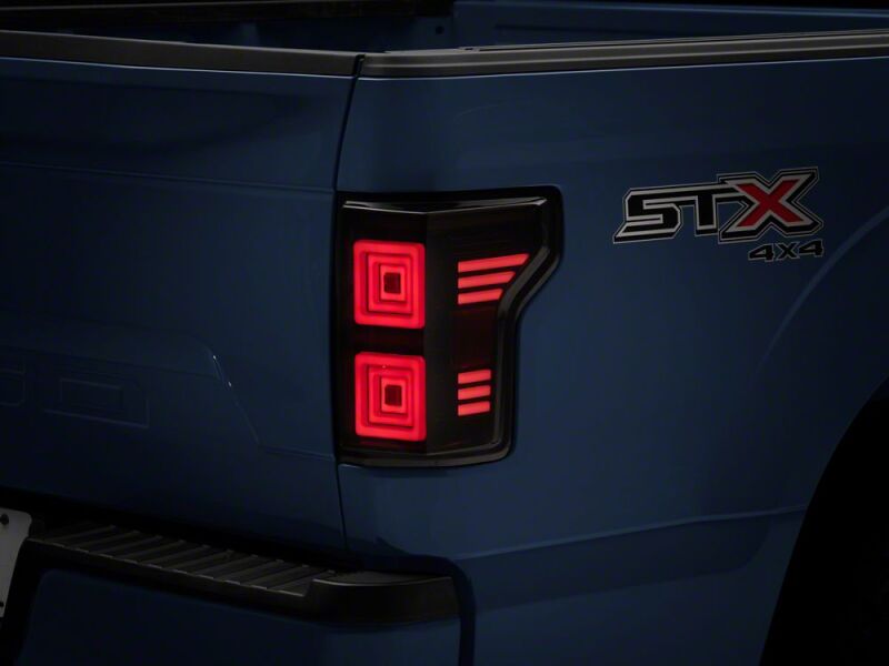 Raxiom 15-20 Ford F-150 Horizon LED Tail Lights- Black Housing- Clear Lens-thumbmail-1
