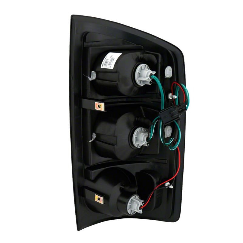 Raxiom 02-05 Dodge RAM 1500 Axial Series Tail Lights- Black Housing- Dark Smoked Lens-thumbmail-2