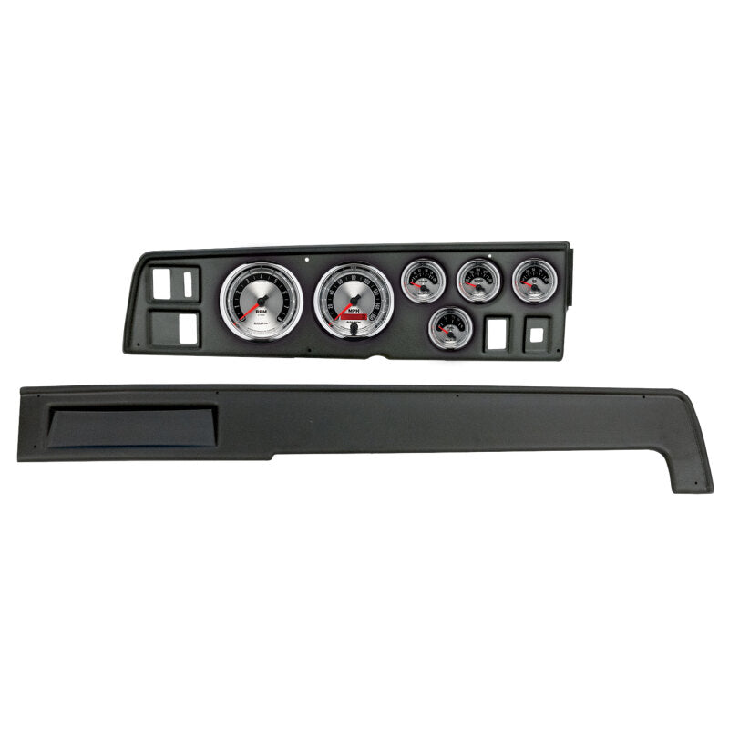 Autometer 68-70 Dodge Charger American Muscle Gauge Kit 6 Pc Tach/Mph/Fuel/Oilp/Wtmp/Volt-thumbmail-1
