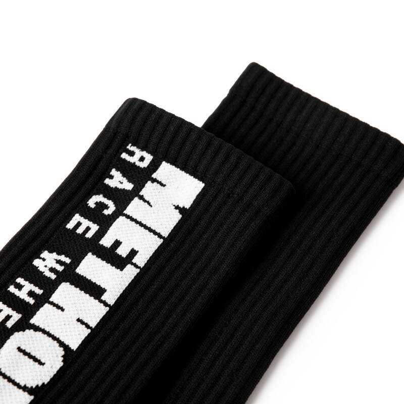 Method Brand Logo Performance Socks - Black-thumbmail-2