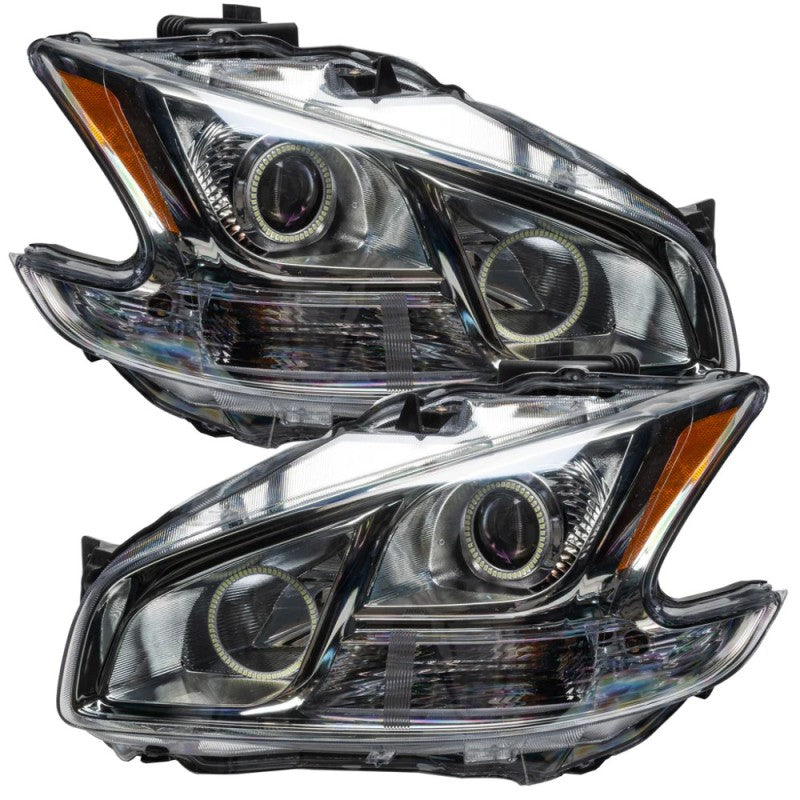 Oracle 09-13 Nissan Maxima SMD HL (Non-HID)-Chrome - ColorSHIFT w/ BC1 Controller-thumbmail-1