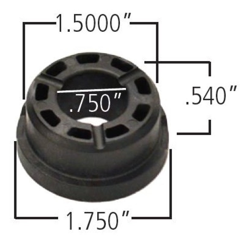 Ridetech Delrin Control Arm Single Bushing (1.5in Large OD / .750 ID / .785in OAL)-thumbmail-1