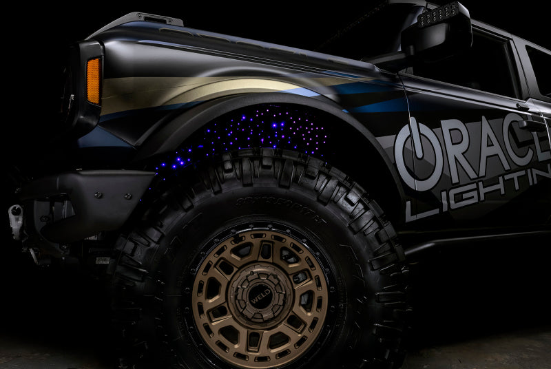 Oracle Lighting Fiber Optic Wheel Liner ColorSHIFT RGBW Kit-40W LED/600 Fibers-thumbmail-2