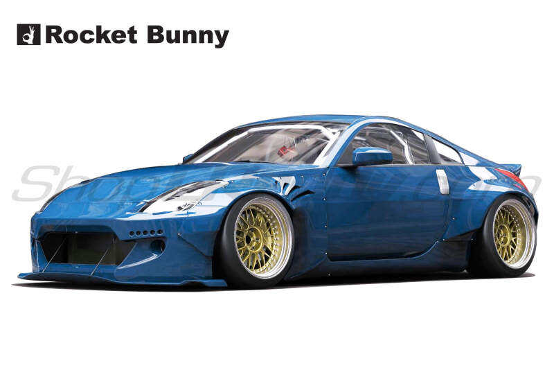GReddy 03-08 Nissan 350Z Rocket Bunny Full Wide-Body Aero Kit-thumbmail-1