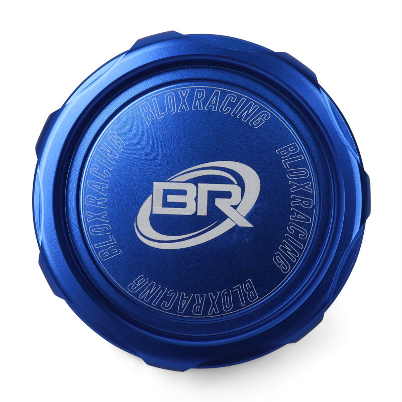 BLOX Racing Billet Honda Oil Cap - Blue-thumbmail-1