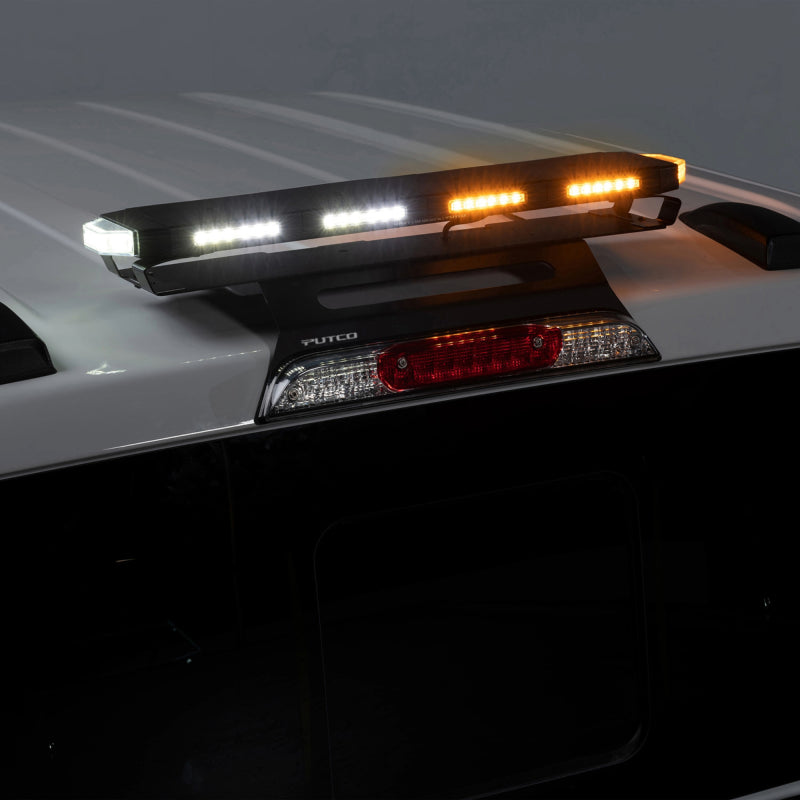 Putco 24In Universal 24In Tri Color Hornet Light (Amber/Blue/White) - LED Stealth Rooftop Strobe Bar-thumbmail-3
