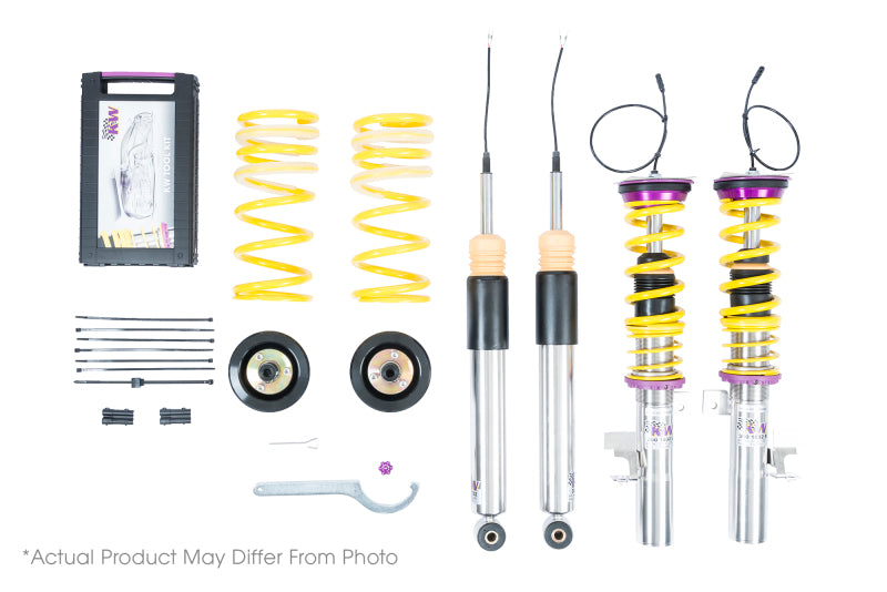 KW Coilover Kit DDC 2022+ Audi S3 (GY) w/ Electronic Dampers-thumbmail-1