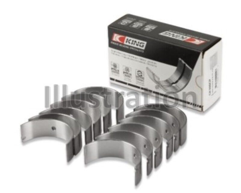 King Engine Bearings Chrysler 215 (Size +1.0mm) Connecting Rod Bearing Set-thumbmail-1