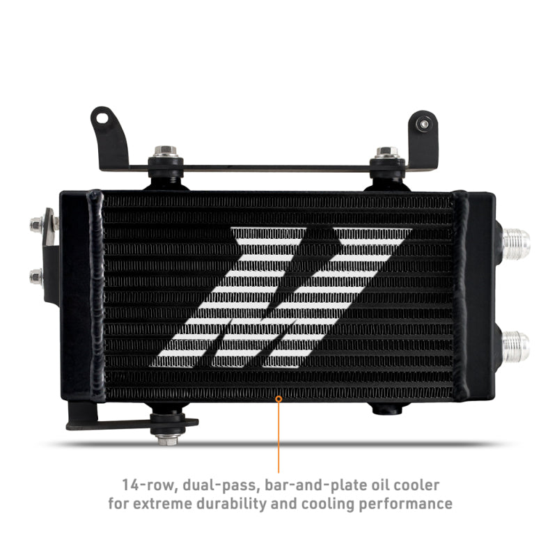 Mishimoto 2023+ Toyota GR Corolla Oil Cooler Kit - Thermostatic - Black-thumbmail-2