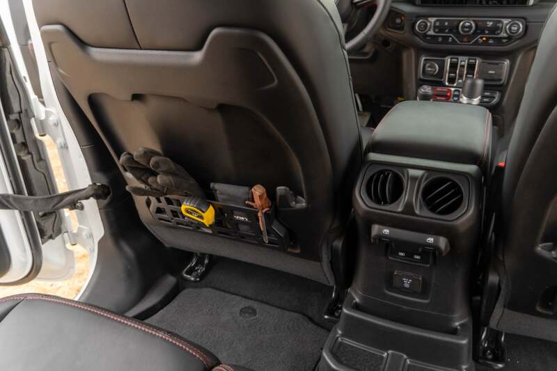 DV8 Offroad 2018-2025 Jeep Wrangler JL JLU Gladiator JT DV8 Offroad Seat Back Molle Pockets-thumbmail-3