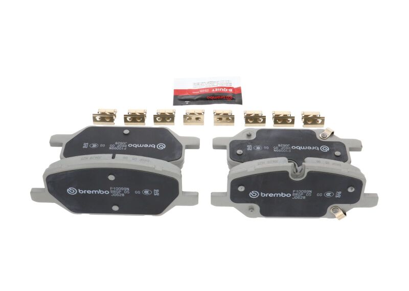 Brembo OE 20-24 Cadillac CT5/XT4/22-24 Chevy Camaro/2021 GMC Terrain Ceramic Brake Pad - Front-thumbmail-2
