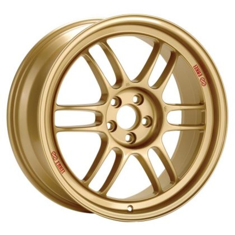 Enkei RPF1 18X9.5 5x100 38mm Offset 73mm Bore Gold Wheel (MOQ 40)-thumbmail-1