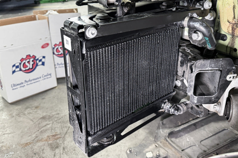 CSF BMW G8X M3/M4/M2 High-Performance Auxiliary Radiator - Single Radiator-thumbmail-2