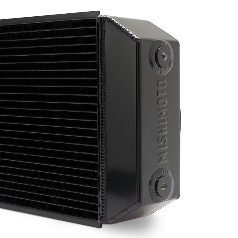 Mishimoto Universal Drag Race Performance Aluminum Radiator - Black-thumbmail-2