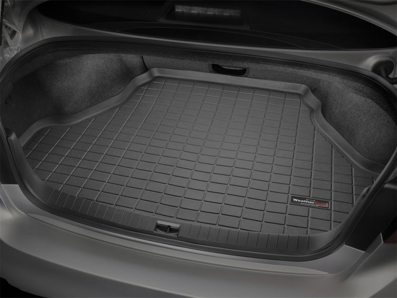 WeatherTech 14+ Infiniti Q50 Cargo Liners - Black-thumbmail-3