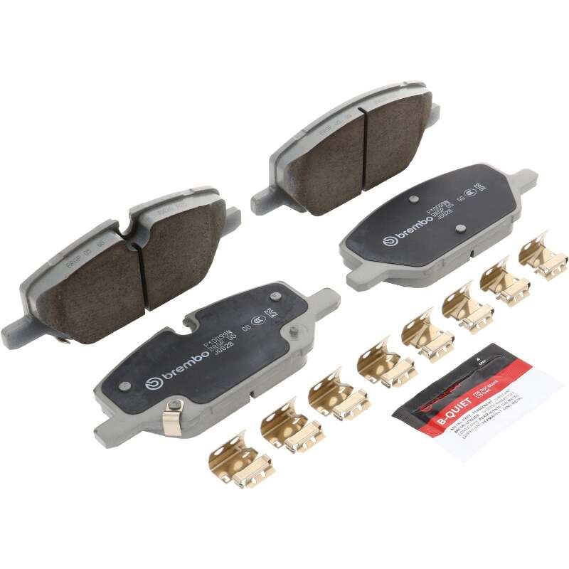 Brembo OE 20-24 Cadillac CT5/XT4/22-24 Chevy Camaro/2021 GMC Terrain Ceramic Brake Pad - Front-thumbmail-3