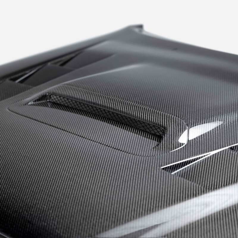 Seibon 12-15 Toyota Tacoma TS-Style Carbon Fiber Hood-thumbmail-1