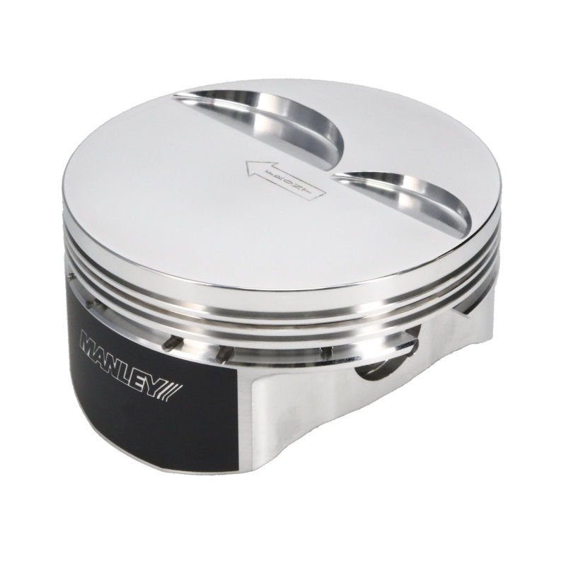 Manley Small Block Chevrolet LS Series -4cc Flat Top Piston Set-thumbmail-2