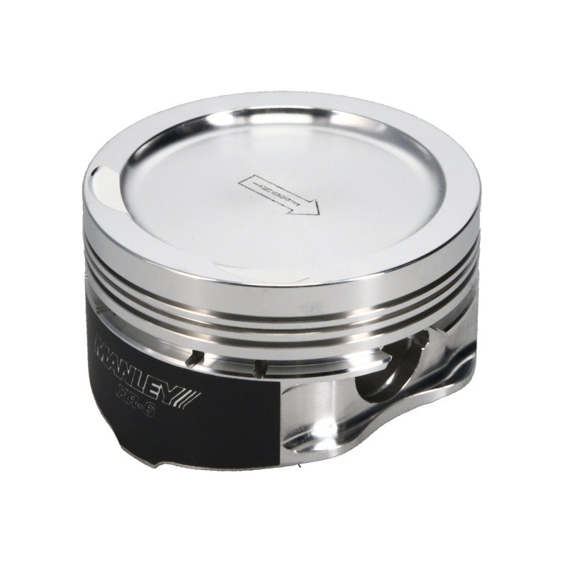 Manley Nissan SR20 86.50mm 5.365in Rod 86mm Stroke 9:1 Dish Piston Set - Set of 4 Extreme Duty-thumbmail-2