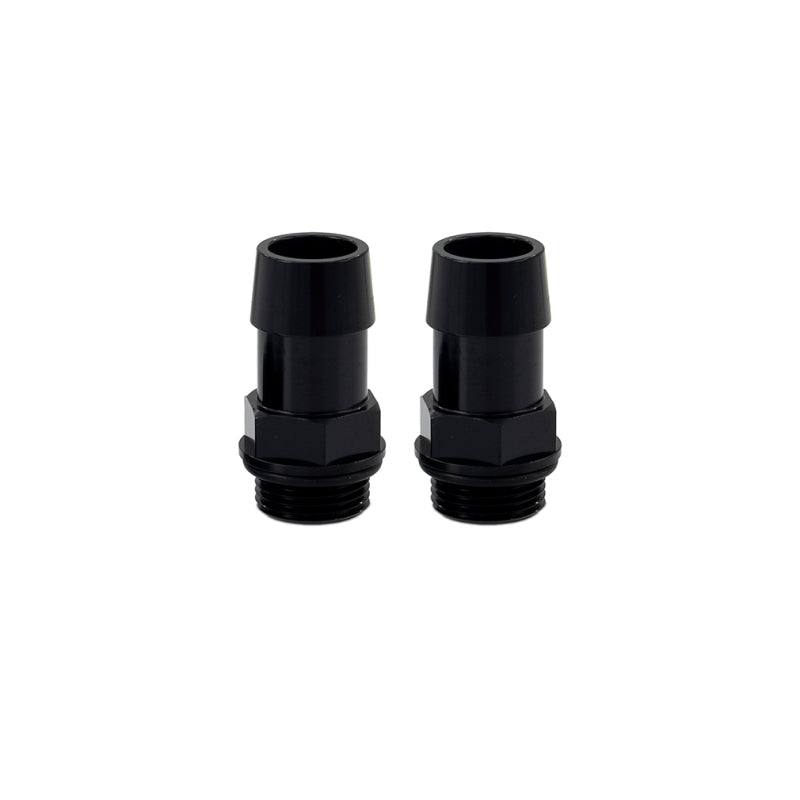 Mishimoto 2pcs. M20x1.5 3/4in Aluminum Catch Can Fitting - Black-thumbmail-2